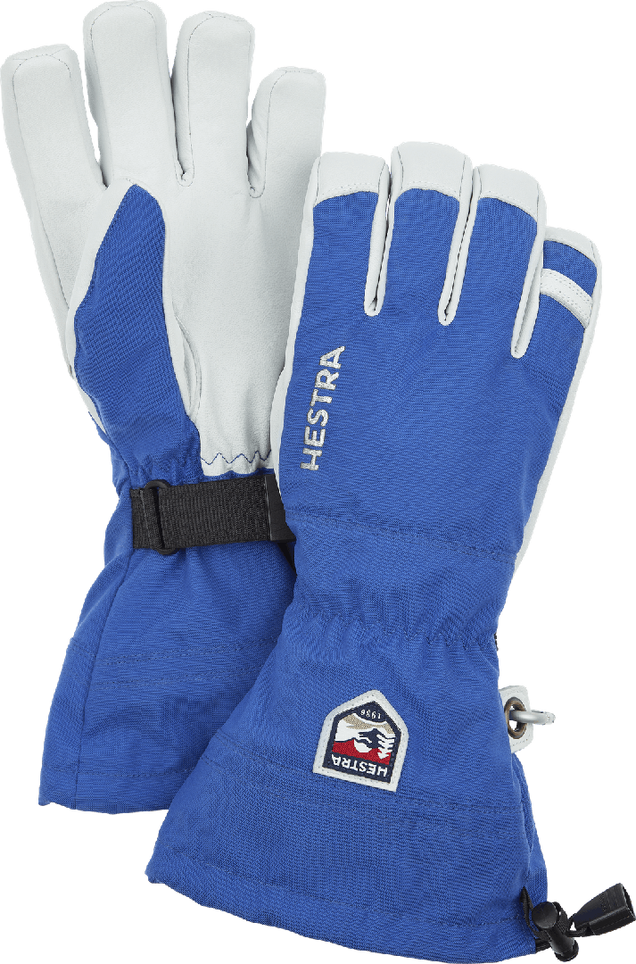 Heli Ski army leather gloves royal blue — Dick's Board Store