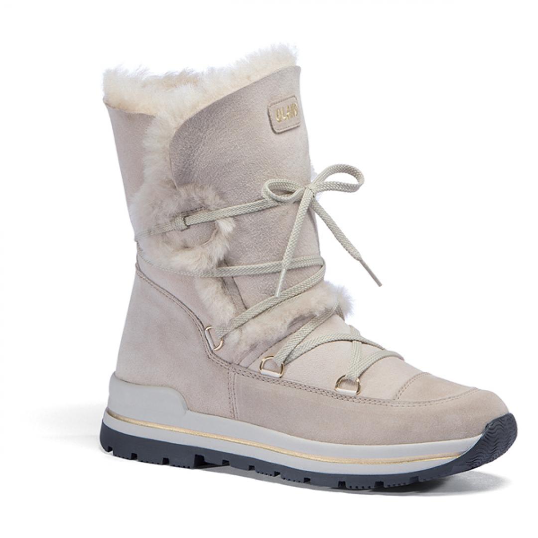 2021 Tanya womens shearling suede leather Winter boot beige — Dick's ...
